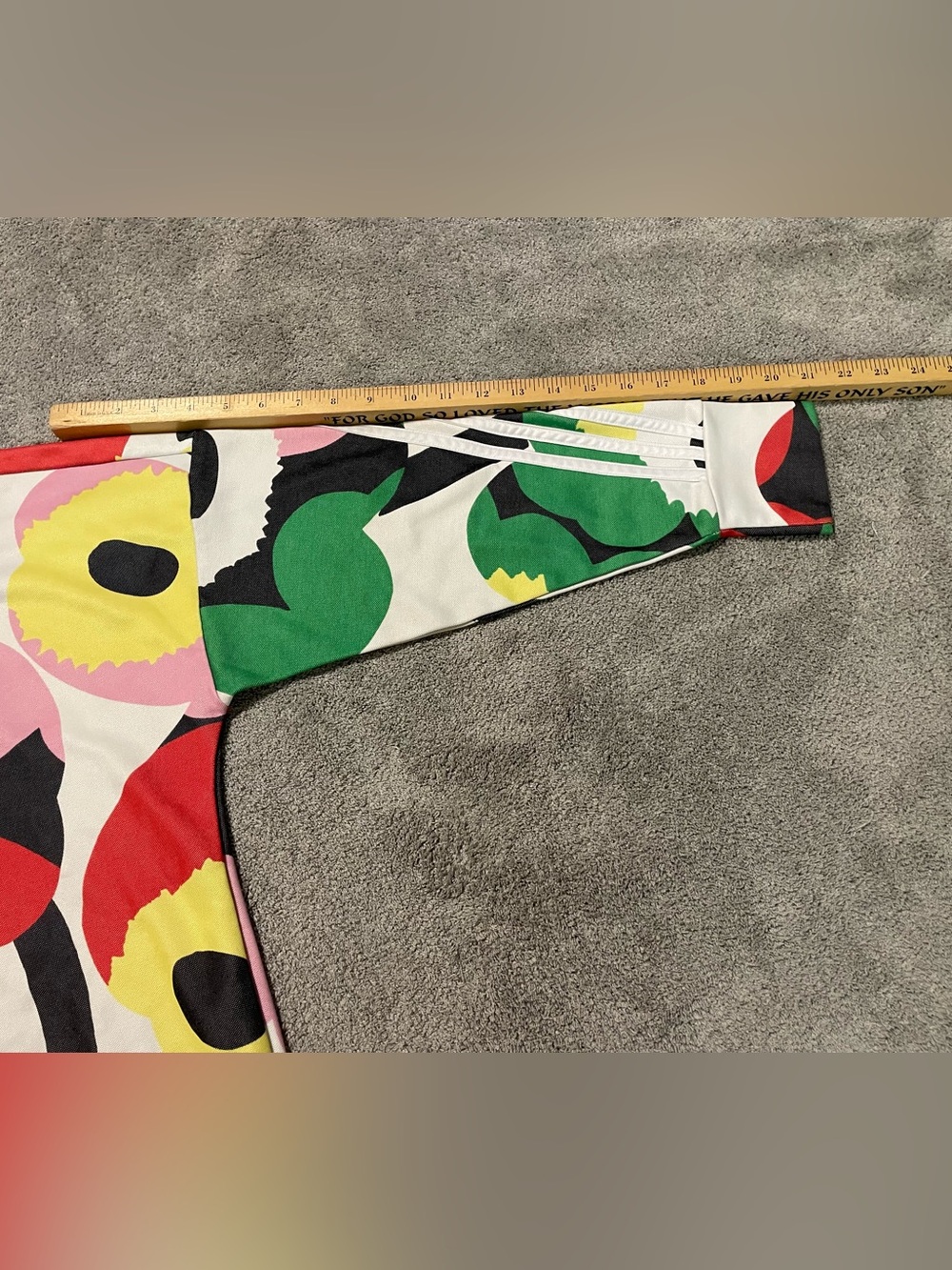 Adidas x Marimekko Floral Sweatshirt Women’s S Colorful Designer Crewneck - Picture 11 of 16